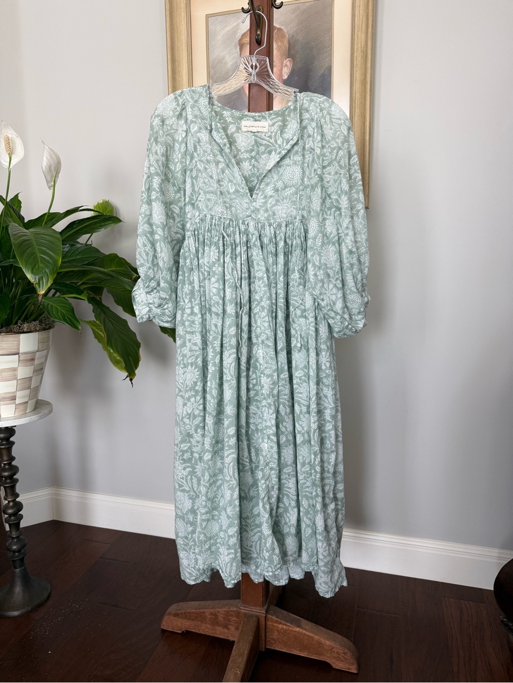 Daughters of India Kyra Midi Dress in Jade - Picture 7 of 15